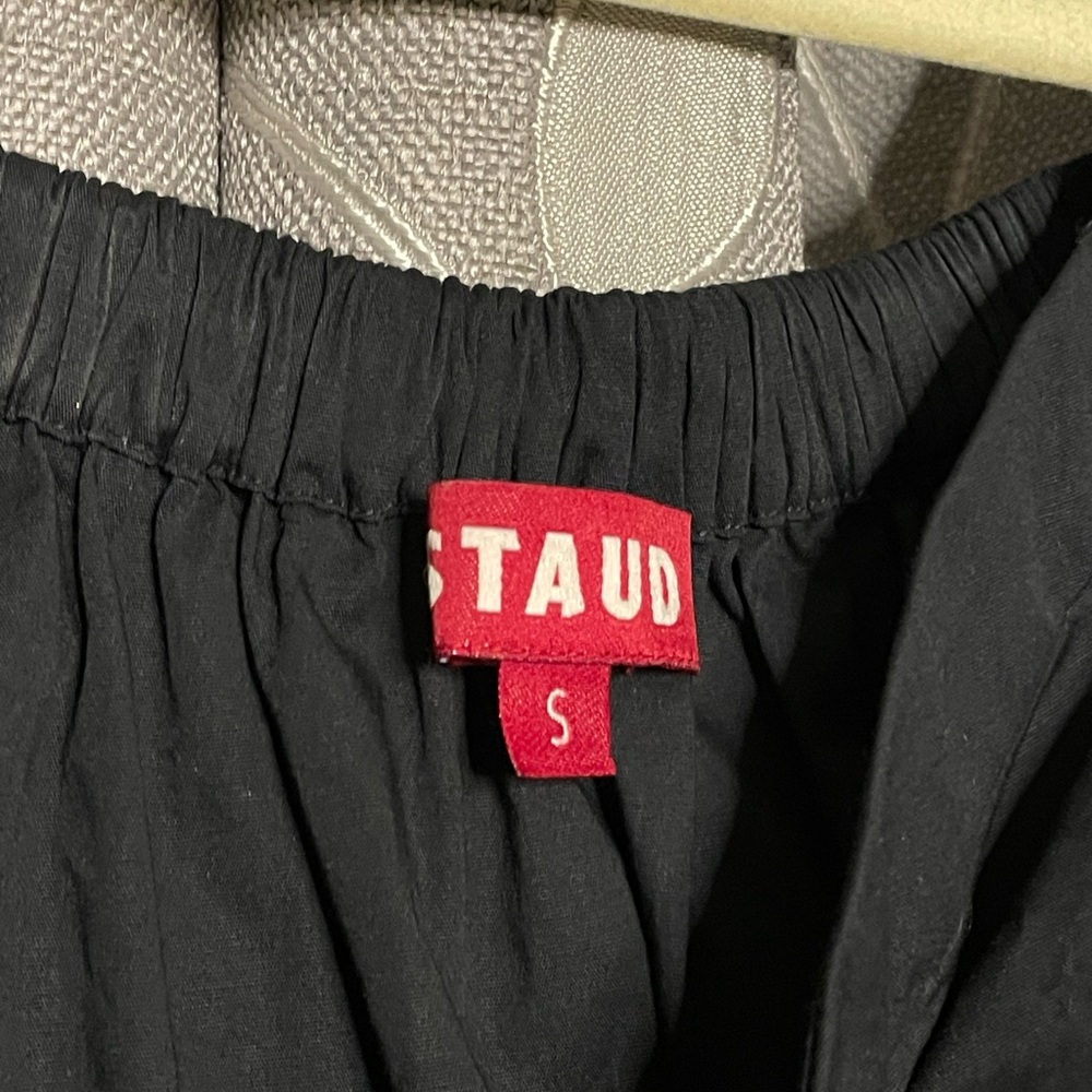 STAUD Reese Belted Dress Black - Picture 8 of 9